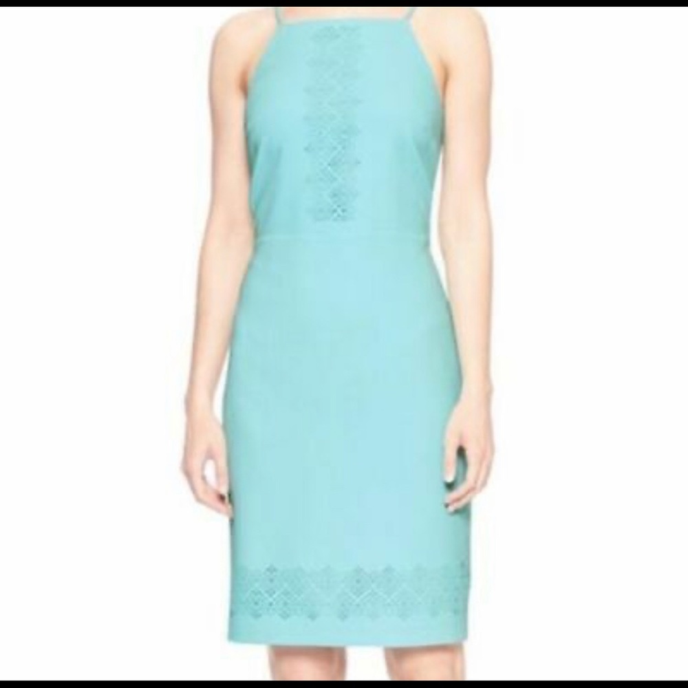 Banana Republic Factory Aqua Dress